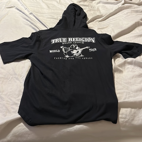 True Religion shirt with hood - Picture 2 of 2